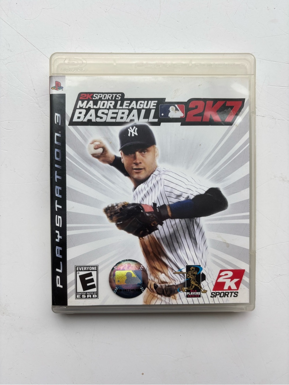 Sony PlayStation 3 Major League Baseball 2K7 - White, Black, Red